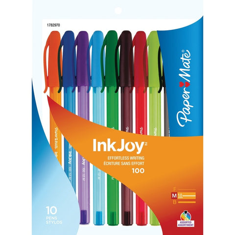 Pen Paper Mate InkJoy 10 pk Assorted Colors
