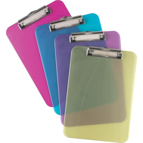 Plastic Clipboard - Assorted Colours
