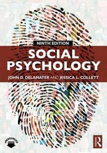 Social Psychology 9th Ed.