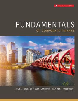 Fundamentals of Corporate Finance, 11th Can. Ed. with Connect