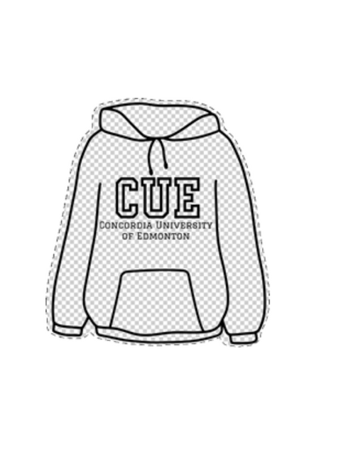 Clear hoodie sticker