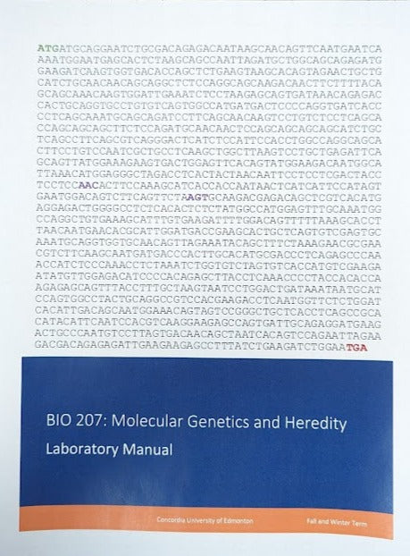 BIO 207: Molecular Genetics and Heredity Lab Manual
