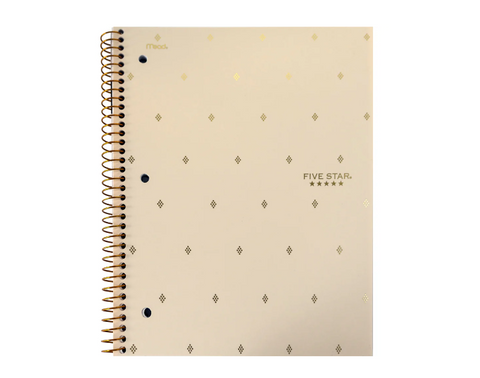 Five Star Notebook - 1 Subject