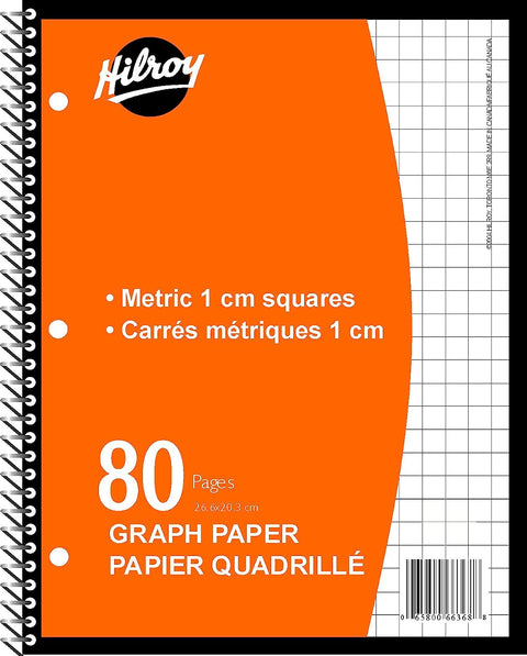 Hilroy Notebook - 80pg