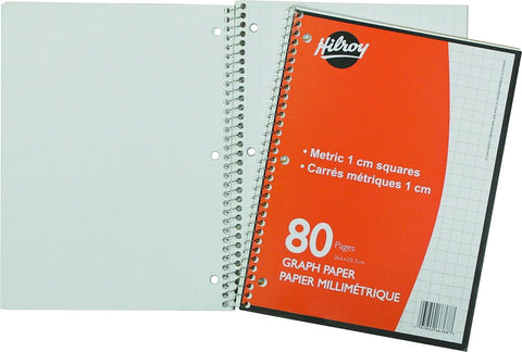 Hilroy Notebook - 80pg