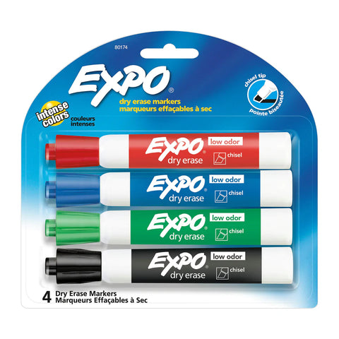 EXPO Dry Erase Markers - Multipack